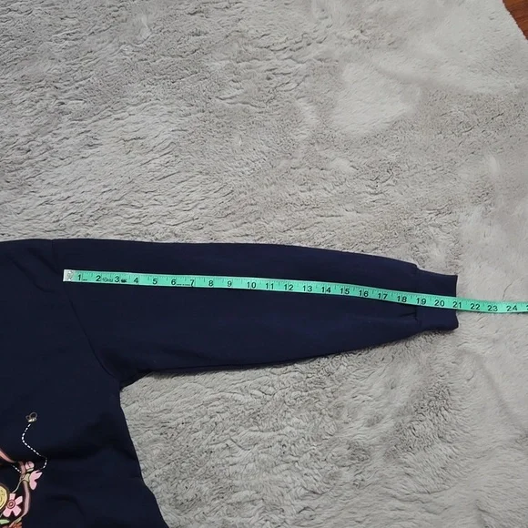 Winnie the Pooh navy blue crew neck sweatshirt size XS - Picture 6 of 7
